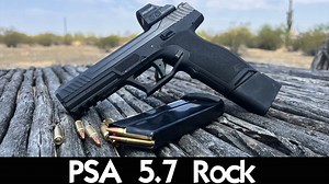 2.6K views · 217 reactions | InRange is entirely and only viewer supported, please consider it: https://www.patreon.com/inrangetv https://playeur.com/c/inrangetv Palmetto State Armory has really been knocking it out of the park lately with their own designs and products and the 5.7 Rock pistol is no exception. I am excited to bring you a very positive review about what has turned out to be one of my favorite guns to shoot. | InRange TV | Facebook