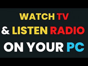 How to watch TV and Listen Radio on your PC | ግሩም ኮምፒዉተር | Girum Computer