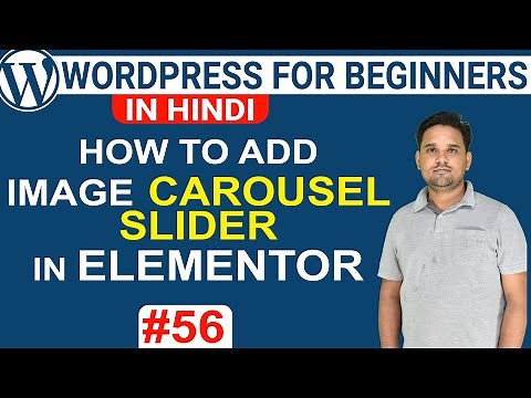 Learn How to Add Image Carousel Slider with Elementor in WordPress | WordPress Tutorial