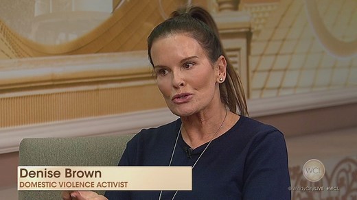 Denise Brown talks about helping victims of domestic violence