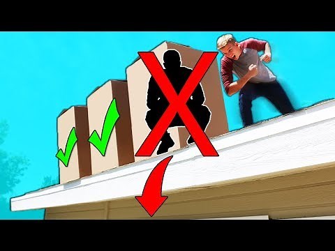 DO NOT Push the Person OFF THE ROOF Challenge!!