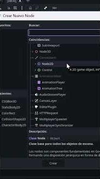 diferencia de los nodos en godot #godot #tutorial #dinosaur #script