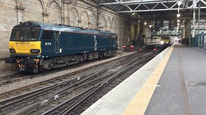 A Caledonian sleeper Class 92 along with and LNER. 225 Leaving Edinburgh for London Kings Cross. #edinburgh #caledoniansleeper #Caledonian #LNER #intercity225 #fypシ゚viralシfypシ゚ #fypageシ #fypシ゚ #fypviralシ #fyp | The World of Railways