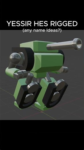 tank tf model finished #blender #transformers