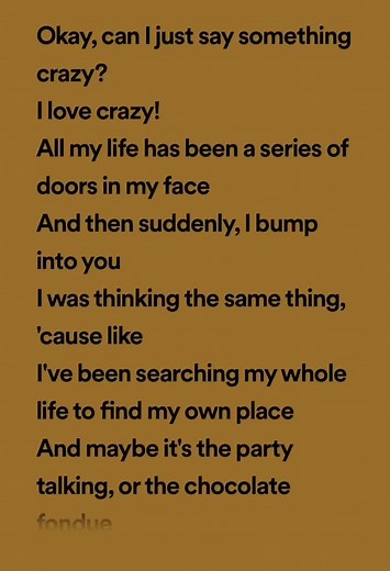 Love is an Open Door - English Song Lyrics 2024
