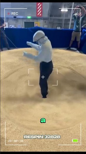 Woman Testing a Sand Portal on a Film Set Goes Viral