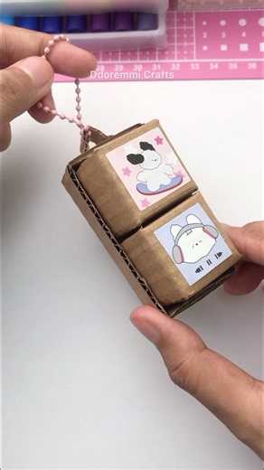 DIY Anti-Stress Keyboard #cardboard #diy #craft #satisfying #gift