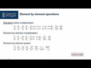 MATLAB Matrices: Manipulate Matrices