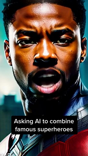 AI Combining Famous Superheroes