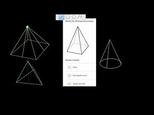 Identify Geometric Solids: Cylinders, Cones, and Pyramids