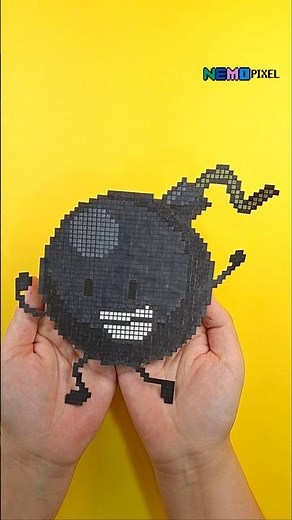 BFDI Bomby the Pixel Bomb is Ticking... 💣⏰💥 #pixelart #drawing #bfdi #BFDIFanart