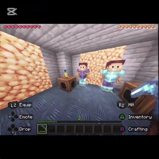 Dancing parrots and armor stands Minecraft #viralshorts #minecraft #memes