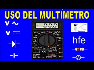 uso del multímetro