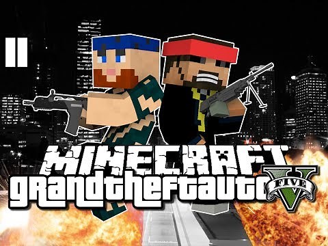 Minecraft Grand Theft Auto Mod 11 - QUEST COMPETITION (GTA 5)