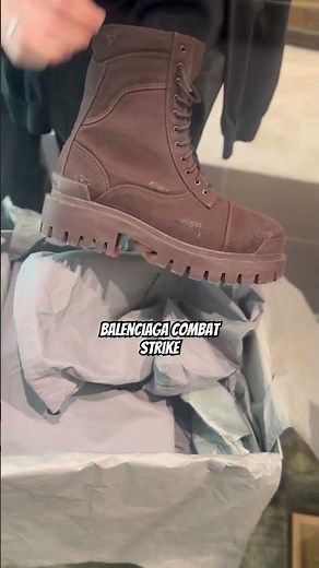 Unveiling the Balenciaga Combat Strike Boots | Brutal Luxury & Modern Armor