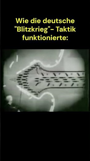 So funktionierte die BLITZKRIEG-Taktik #ww2 #history #weltkrieg #shorts #blitzkrieg #trending