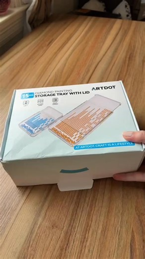 💎 Spend less time sorting, more time painting. These 60 storage trays with lids help you: - Quickly organize every color - Keep drills safe from dust & spills - Stack neatly to save space ✅ Perfect for big projects and long sessions. 👉 Upgrade your setup today at artdot.com Christmas Deals! Buy 2 15% off, and buy ,3 20% off | Artdot