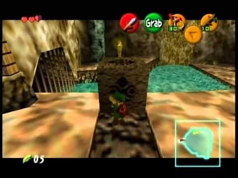 The Legend of Zelda: Ocarina of Time Walkthrough: Part 2: Inside the Deku Tree and Gohma Boss Battle