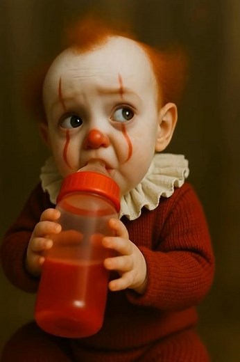 Only Watch Alone! Baby Pennywise Transformation 👶➡️😱 | Horror Shorts