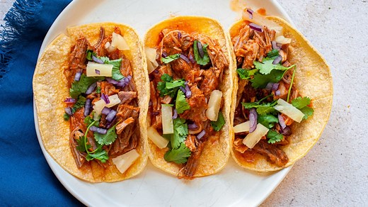 Slow Cooker Al Pastor Recipe - Mashed