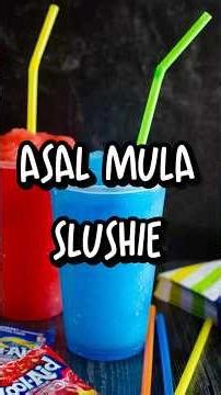SLUSHIE : DARI ERROR JADI VIRAL. #FaktaMakanan #SejarahKuliner #FoodHistory #TahukahKamu
