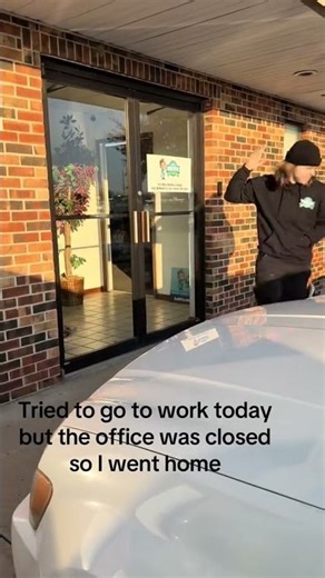 I tried to go to work today but the office was closed so I went home #bestplacetowork #firstmatehvac