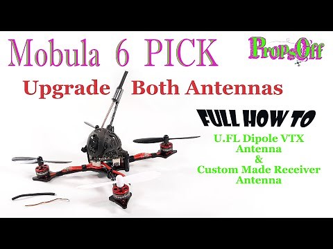Mobula 6 Antenna Replacement | Mobula6 Pick Gets Both Antennas Upgraded