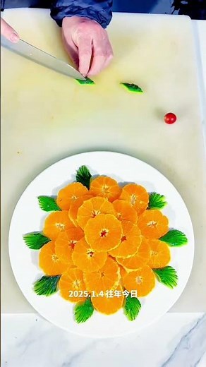 Fruity flower-style tray. #Plate setting tips. #Simple and easy to learn.