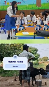 When your best friend is class monitor 🏫👧🏼 #shorts #comedy #amitkartavya #ytshorts