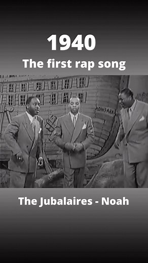 History photos & videos | 1940. The first rap song. The Jubalaires - Noah. #rap #firstrapsong #thejubalairesnoah #thejubalaires #history #reels #timetphoto... | Instagram