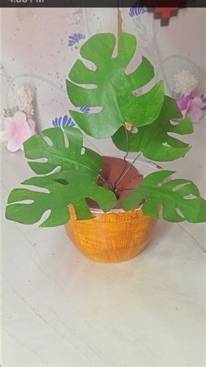 DIY Aesthetic Plant 🌿 | Cute & Minimal Room Decor