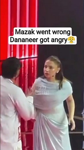 Dananeer got angry at Hum Awards 2025 - Dananeer ka gussa😤 #dananeer #humawards #viral