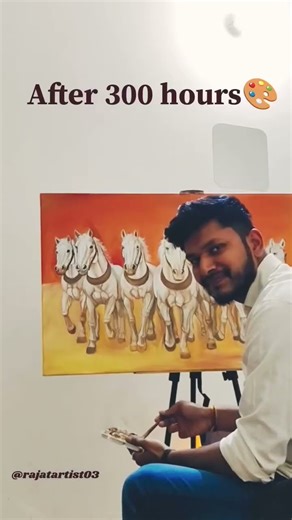 Realistic Horse Painting 🎨 ,😍| Most Beautifull Animal Painting
