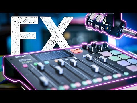 Rodecaster Pro Audio Effects - Everything You Need to Get Started!