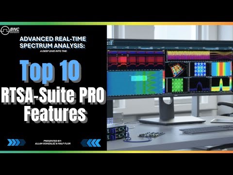 Webinar: Top 10 RTSA-Suite PRO Features