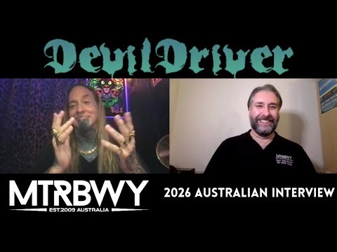 Dez Fafara of DevilDriver MTRBWY 2026 Australian Interview