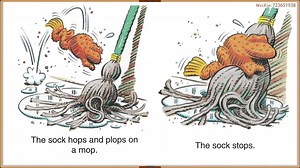 自然拼读故事3阶《07 Hop,Frog,Hop 青蛙 跳跳》有声绘本视频