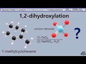 Alkene 1,2-Dihydroxylation | 𝑠𝑦𝑛 Addition | Organic Reaction Mechanism | [4k] 012