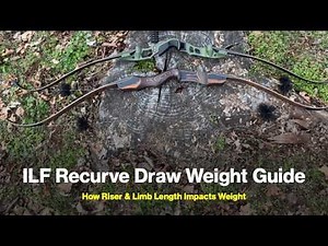 ILF Recurve Bow Draw Weight Guide (Riser + Limb Length): Don't Buy the Wrong Setup!