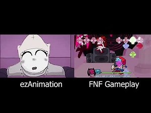 Comparison | Friday Night Funkin' VS MidFightMasses - Entity | Full Animation / Gameplay