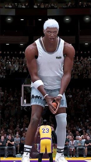World's Tallest Player vs LeBron
