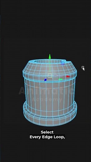 Stop Manually Selecting Edge Loops | Time-Saving Tip for 3D Modeling