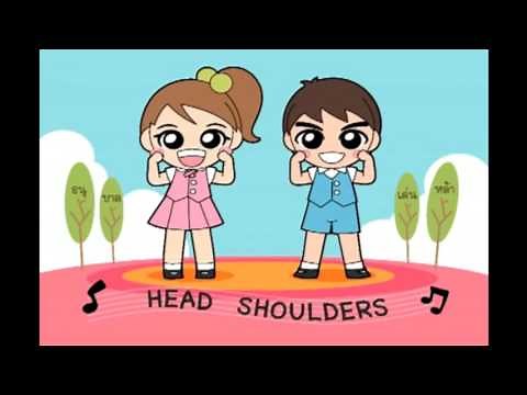 Canción partes del cuerpo en inglés.