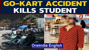 Go-Kart accident kills Hyderabad student | Oneindia News