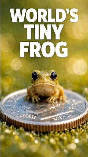 Paedophryne amauensis : world’s smallest frog