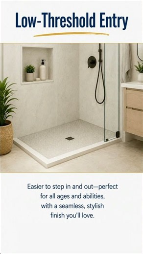 The shower details make a BIG difference!
