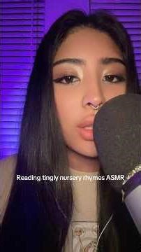 Reading Nursery’s Rhymes ASMR #asmr #relaxing