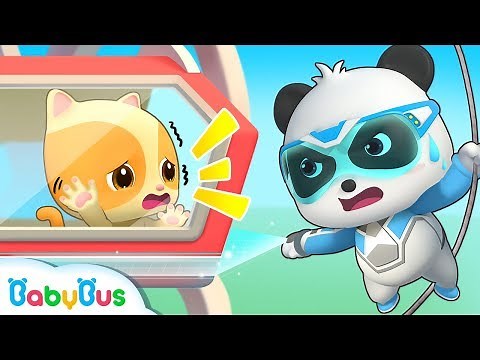 Super Panda's Ferris Wheel Rescue Mission | Nursery Rhymes | Kids Songs | Panda Cartoon | BabyBus
