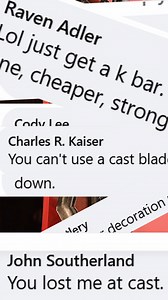 32K views · 170 reactions | addressing castings' haters | Cast in Steel | Facebook