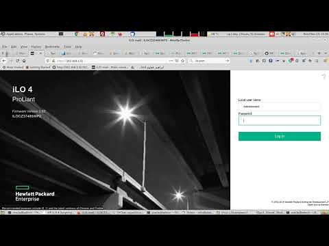1- HPE server iLO configuration and scripting tutorial: Setting the iLO network port IP